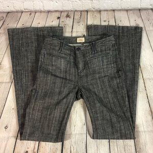Free People Black washed jeans